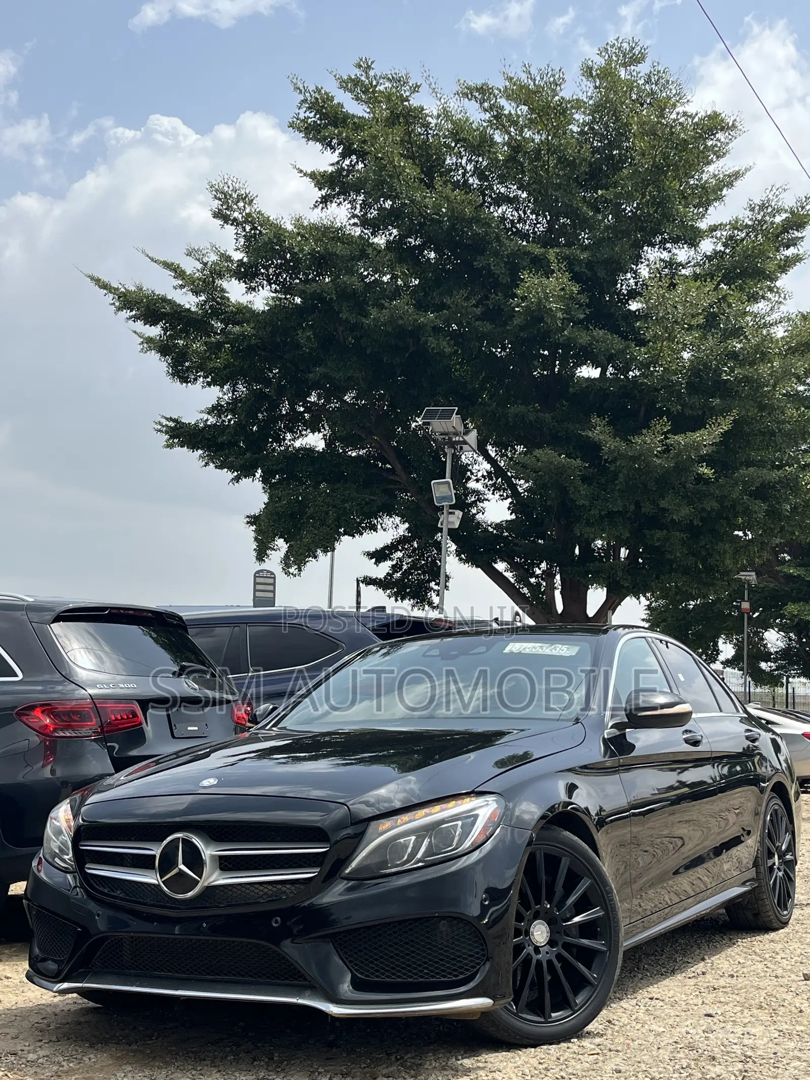 Mercedes-Benz C400 4Matic AWD Sedan (3.0L V6 7A) 2015 Black