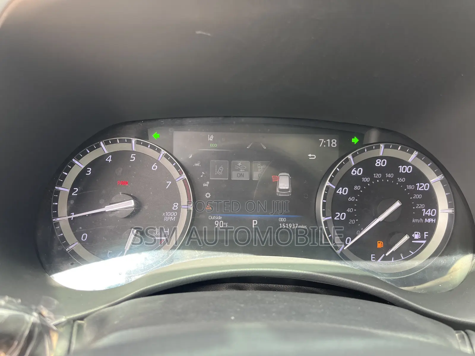 Toyota Highlander XLE AWD 2020 Blue
