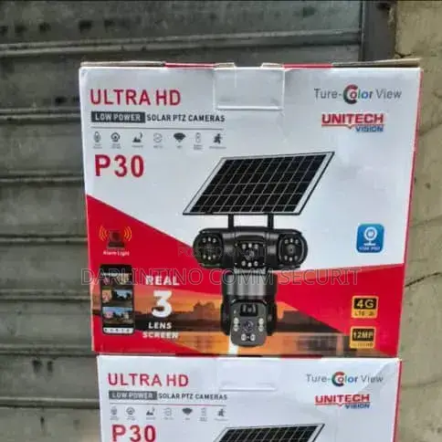Unitech Vision P30 Ultra HD Low-Power Solar PTZ Camera