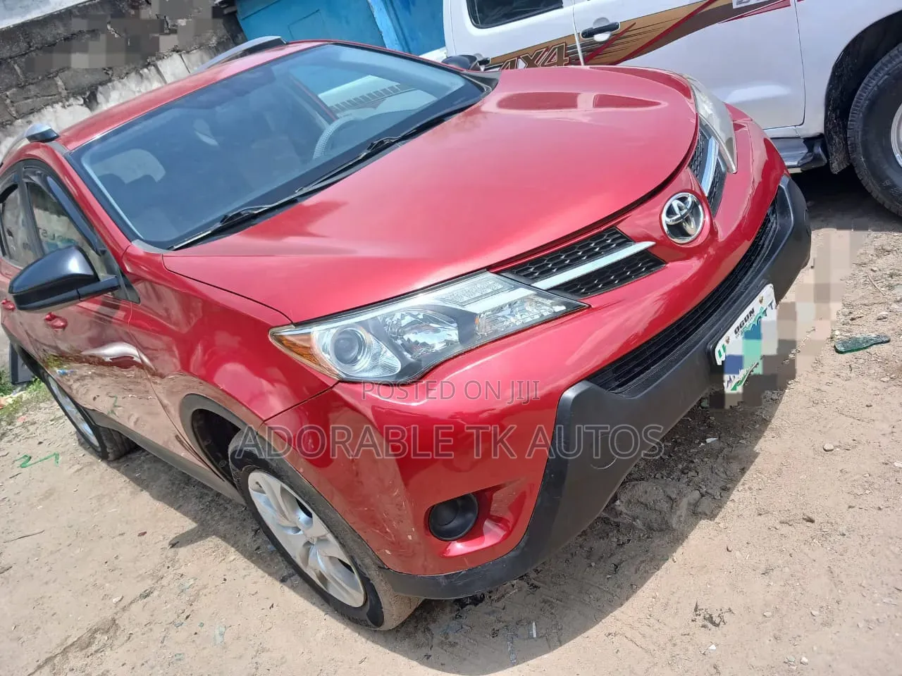 Toyota RAV4 LE 4dr SUV AWD (2.5L 4cyl 6A) 2014 Red