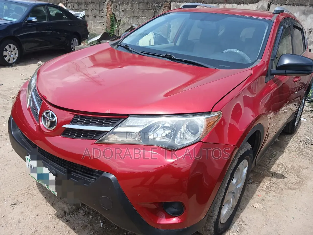 Toyota RAV4 LE 4dr SUV AWD (2.5L 4cyl 6A) 2014 Red