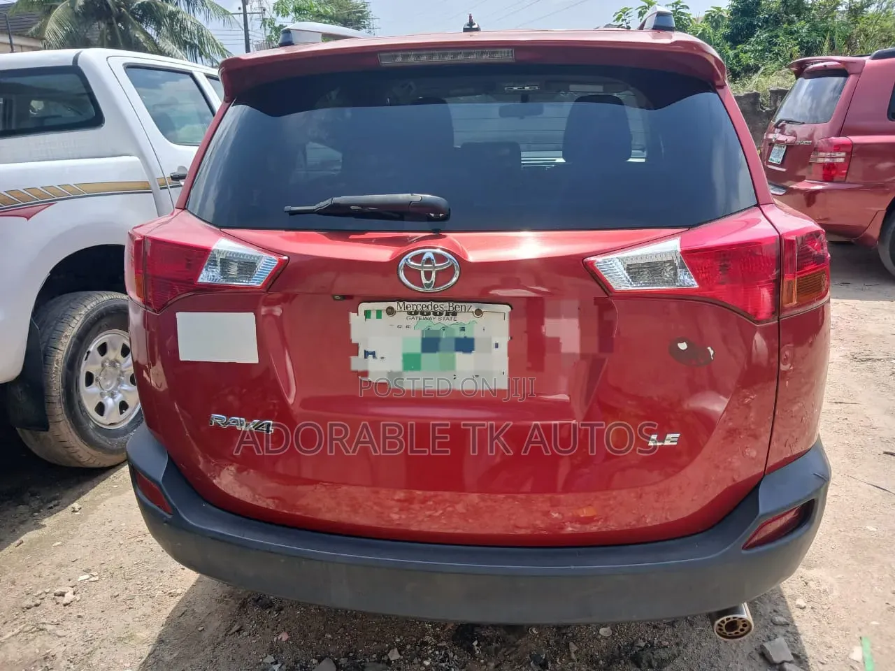Toyota RAV4 LE 4dr SUV AWD (2.5L 4cyl 6A) 2014 Red