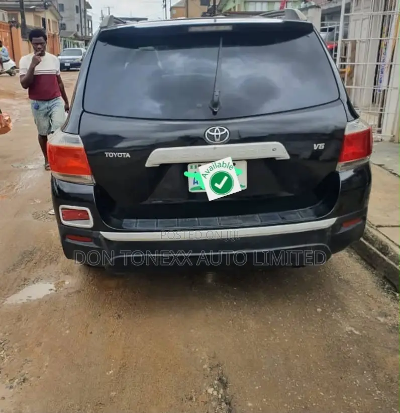 Toyota Highlander Sport 2008 Black