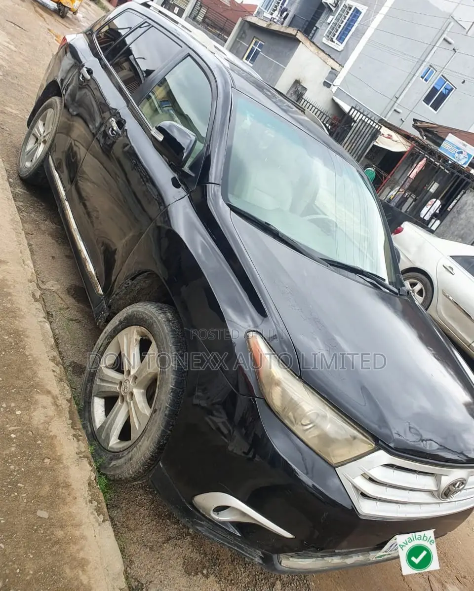 Toyota Highlander Sport 2008 Black