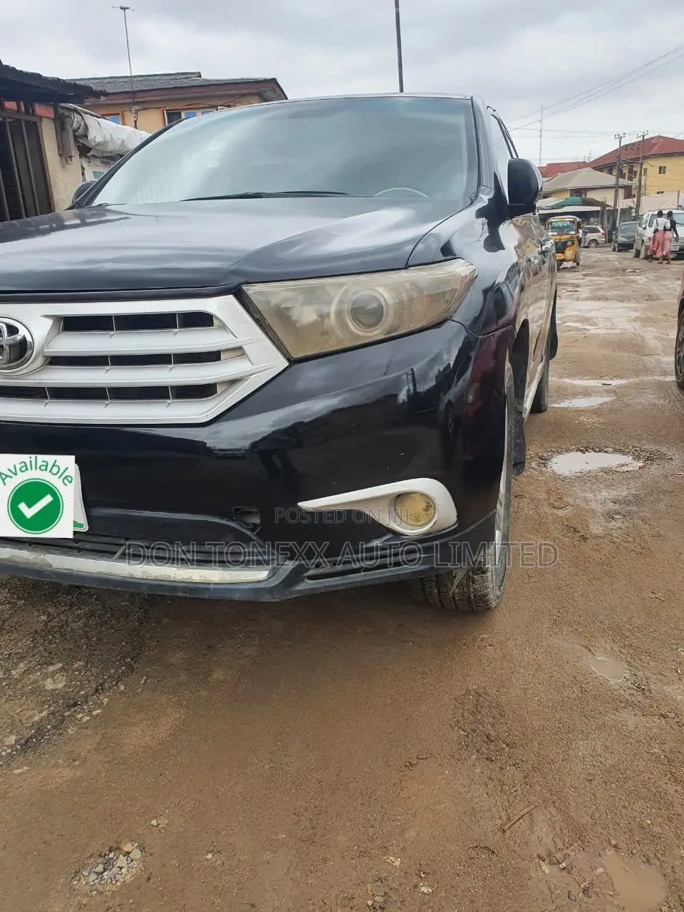 Toyota Highlander Sport 2008 Black