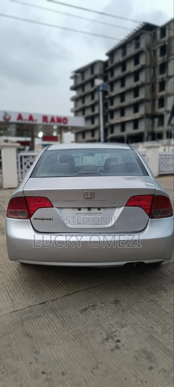 Honda Civic 1.8 Sedan LX Automatic 2007 Silver
