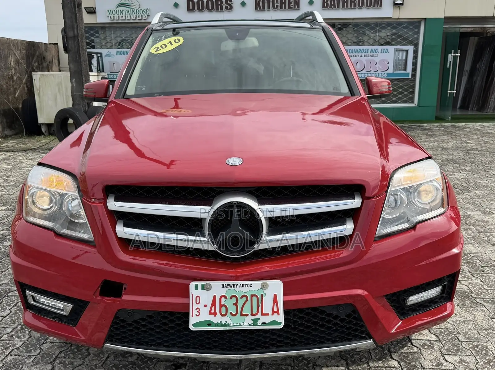 Mercedes-Benz GLK-Class 2010 Red