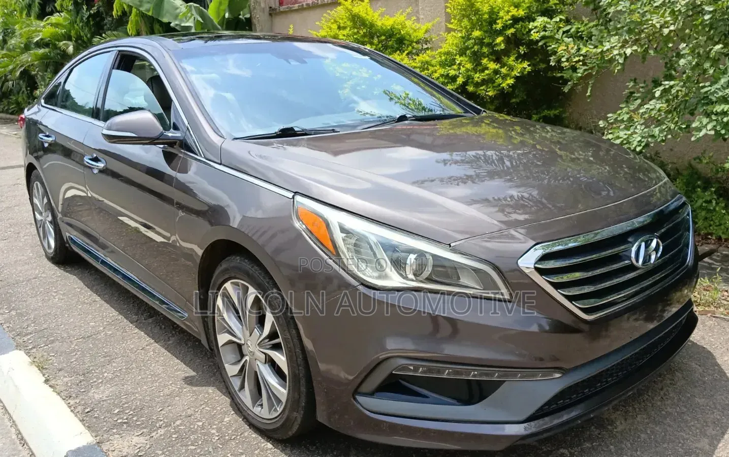 Hyundai Sonata Limited 2.0T Seban (2.0L 4cyl 6A) 2016 Burgundy