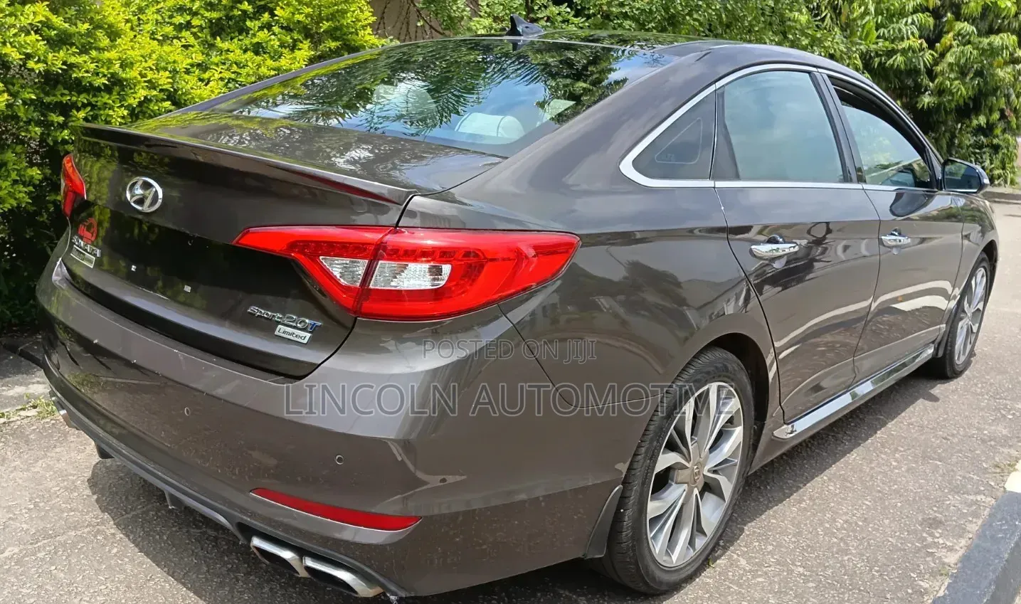 Hyundai Sonata Limited 2.0T Seban (2.0L 4cyl 6A) 2016 Burgundy