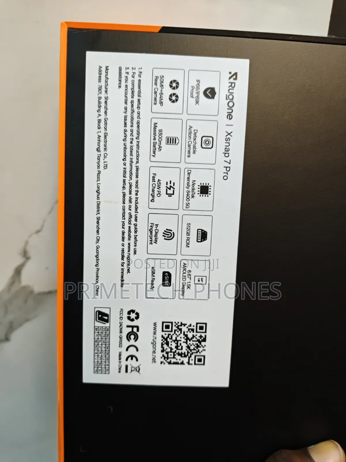 New Ulefone Armor 34 Pro+ 5G 512 GB Black
