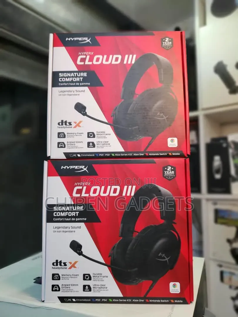 HYPERX Cloud Ll Gaming Headset-7.1 Surround Sound Memory Foam Ear