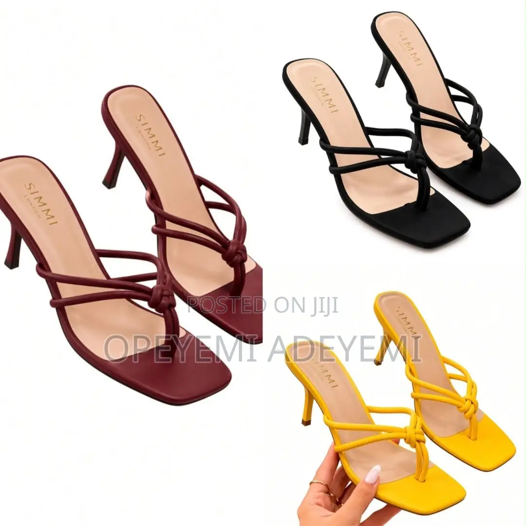 Two Strap Simmi Kitten Heel