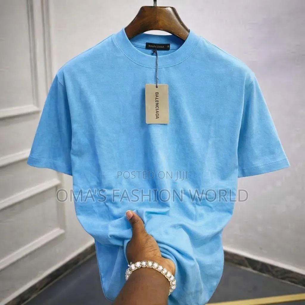 Odogwu Men, This One Is for You! Premium Plain Balenciaga Polos
