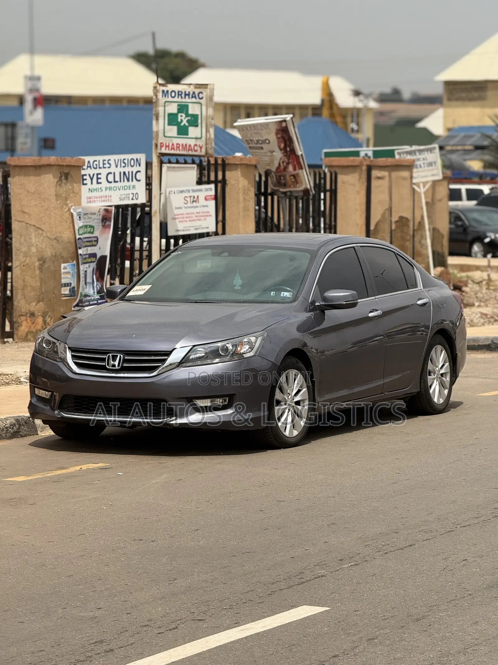 Honda Accord EX-L 4dr Sedan (2.4L 4cyl CVT) 2014 Gray