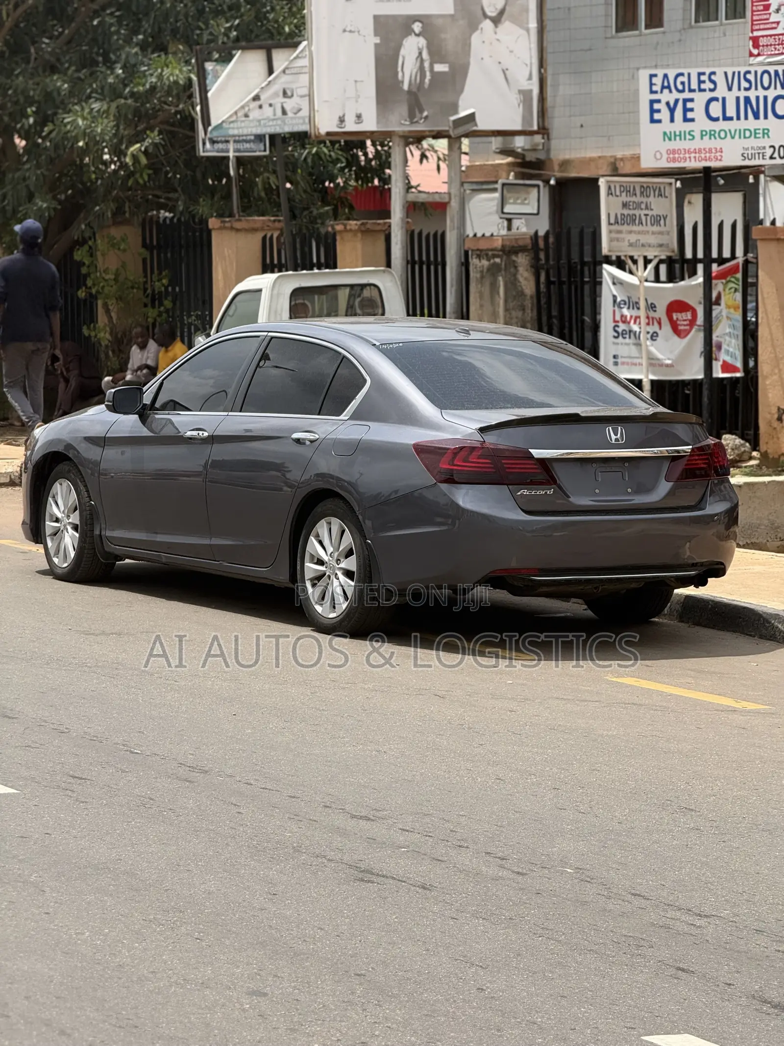 Honda Accord EX-L 4dr Sedan (2.4L 4cyl CVT) 2014 Gray