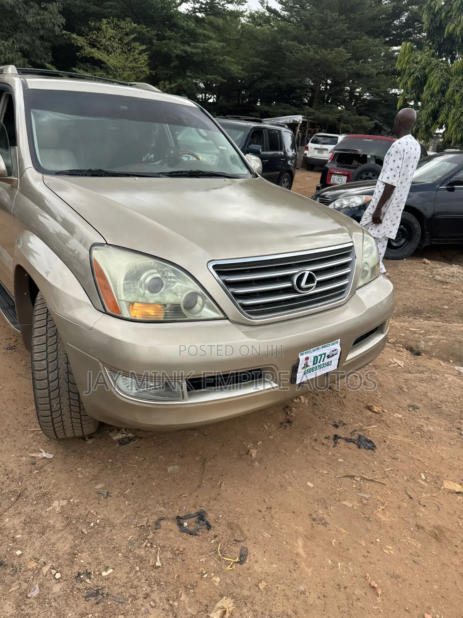 Lexus GX 470 Sport Utility 2005 Gold