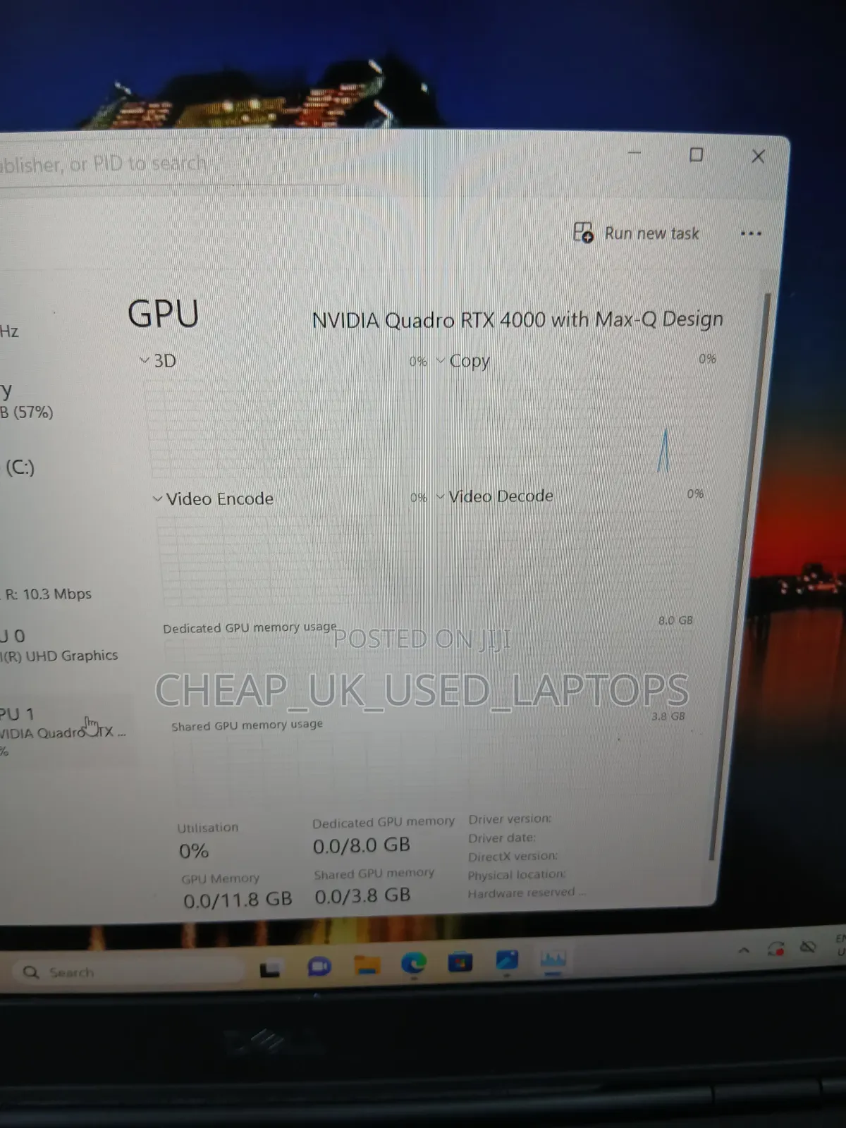 Laptop Dell Precision 15 7550 16GB Intel Core i7 SSD 512GB