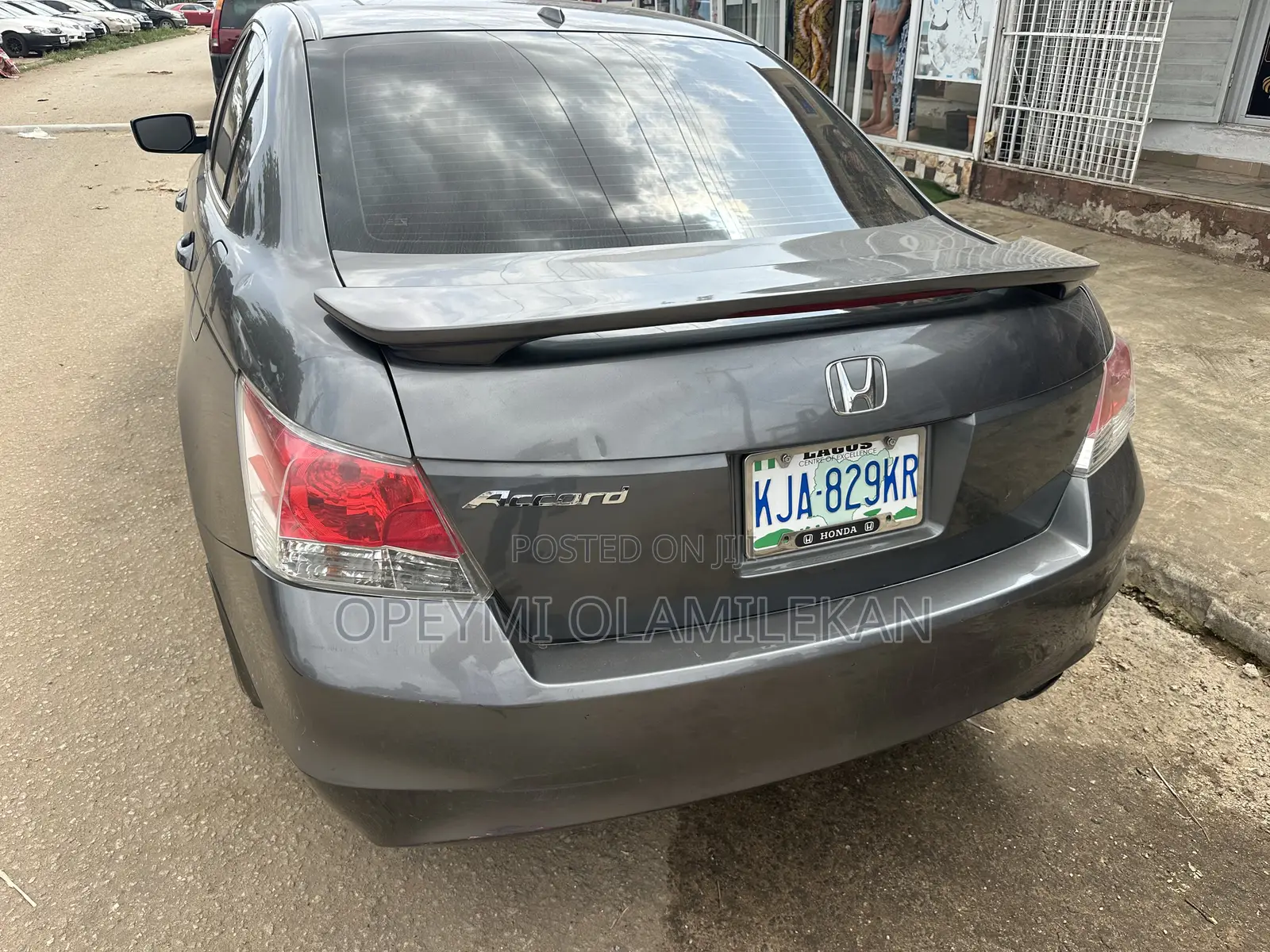 Honda Accord 2.4 2009 Gray