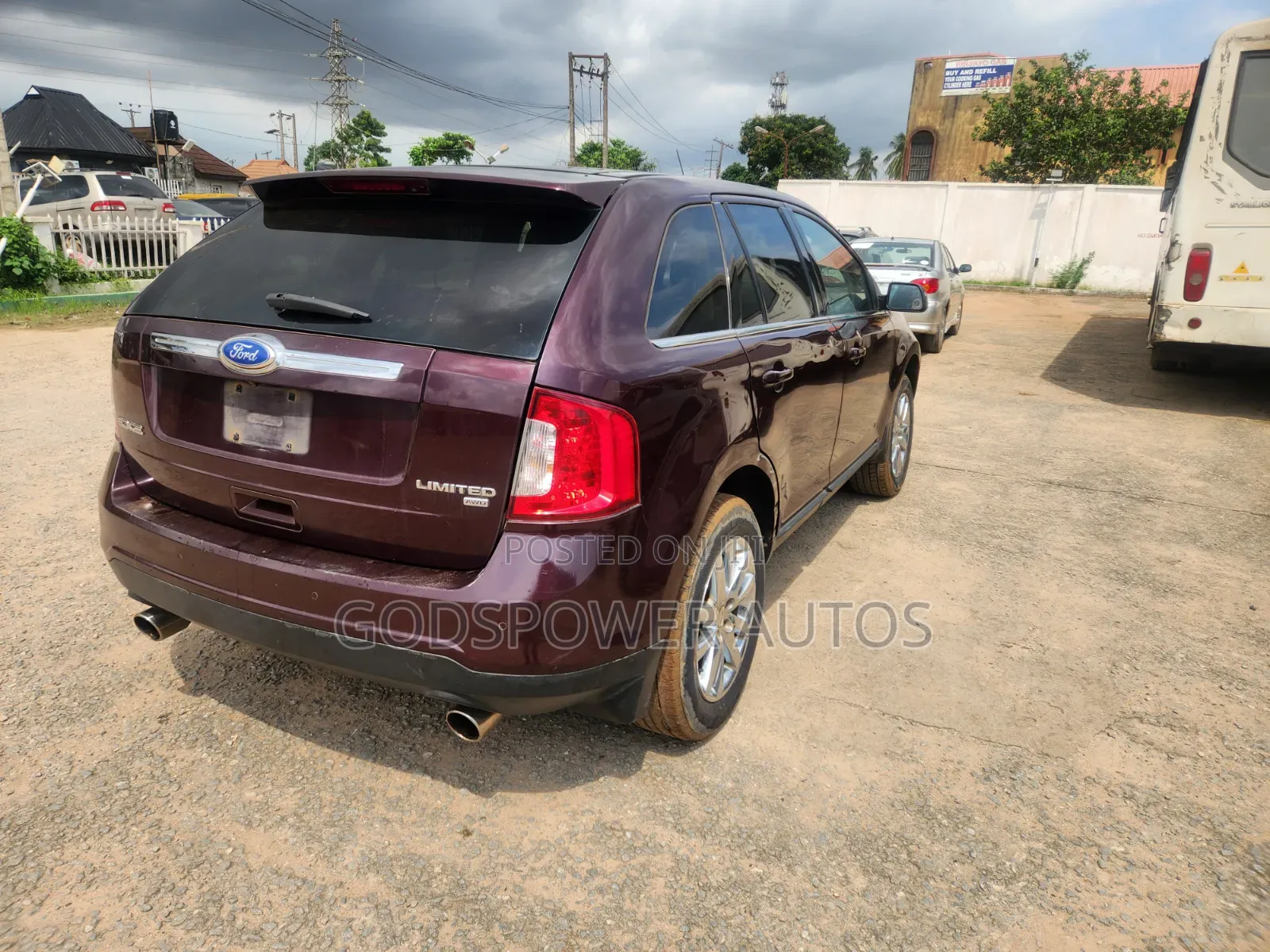 Ford Edge Limited 4dr SUV (3.5L 6cyl 6A) 2014 Brown