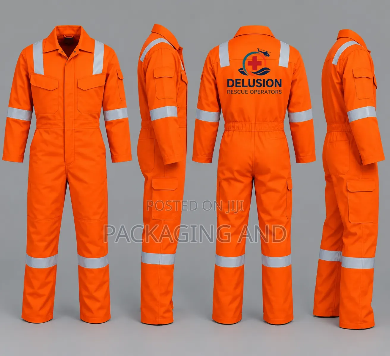 Branded Rescue Operator Overall for Emergency Response Teams