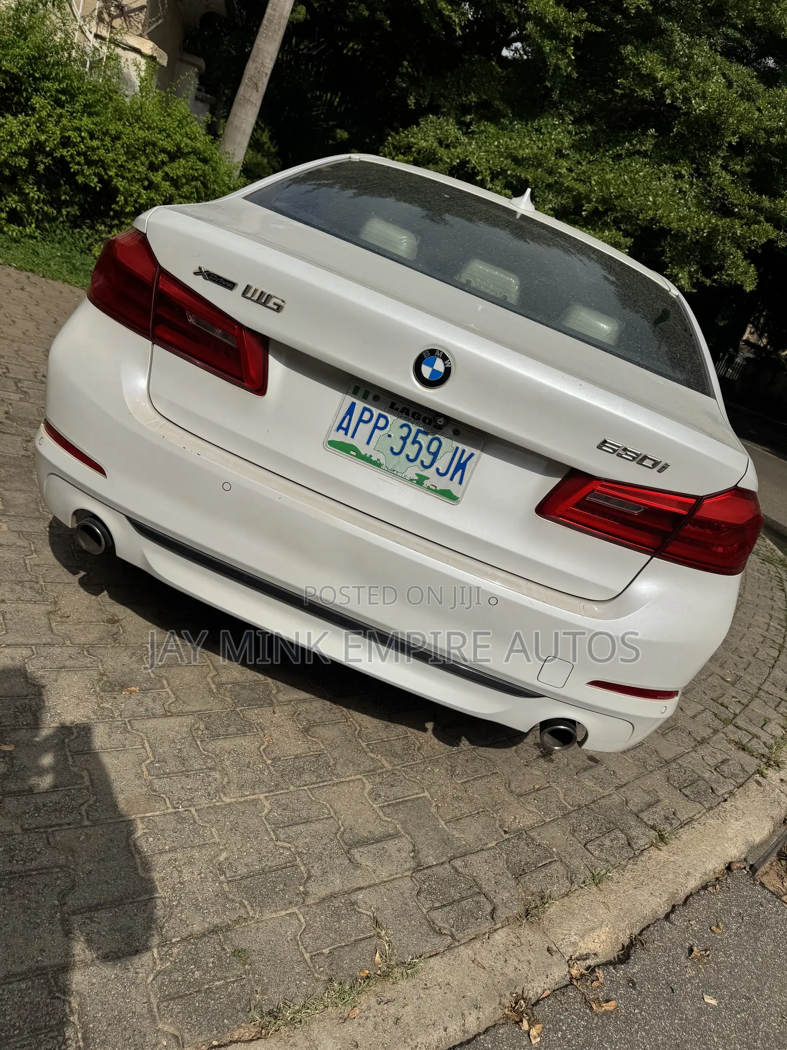 BMW 530i 2018 White