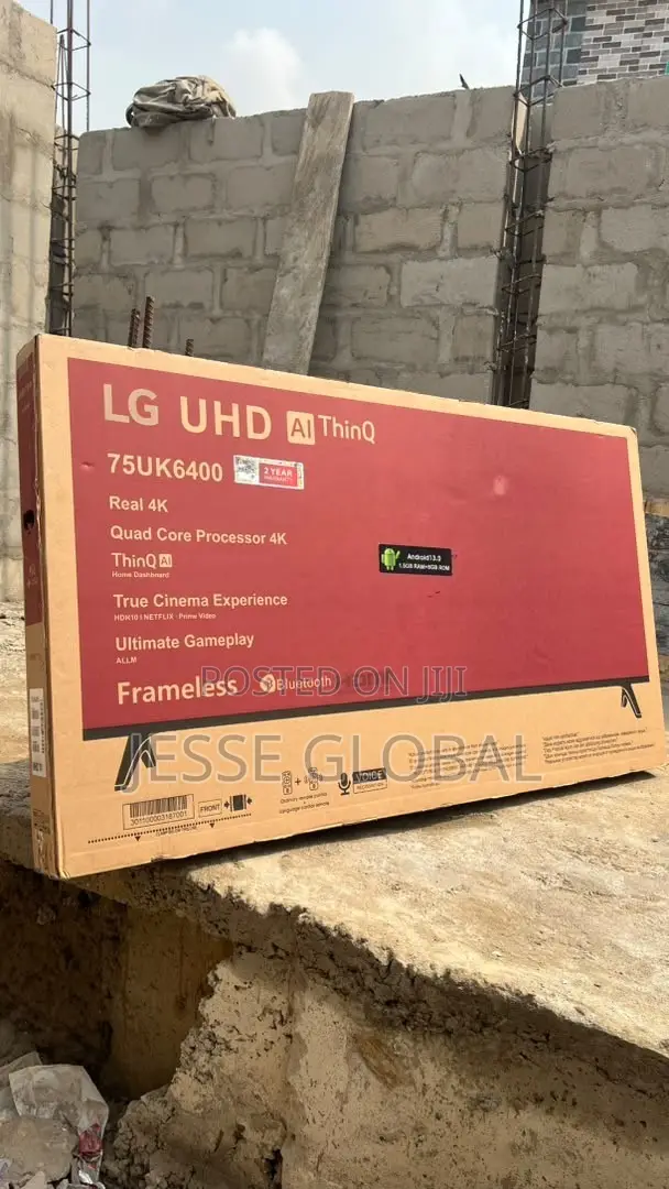 LG 75-Inch TV for Home Entertainment
