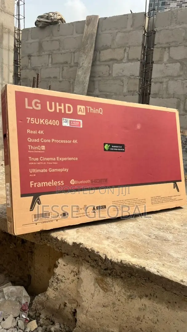 LG 75-Inch TV for Home Entertainment