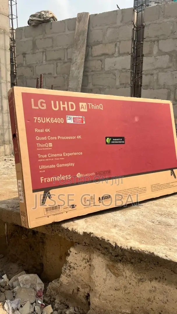 LG 75-Inch Smart TV – Brand New