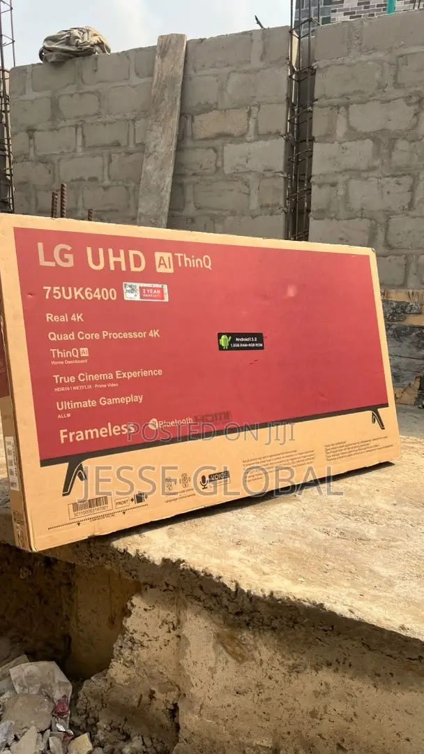 LG 75-Inch Smart TV – Brand New