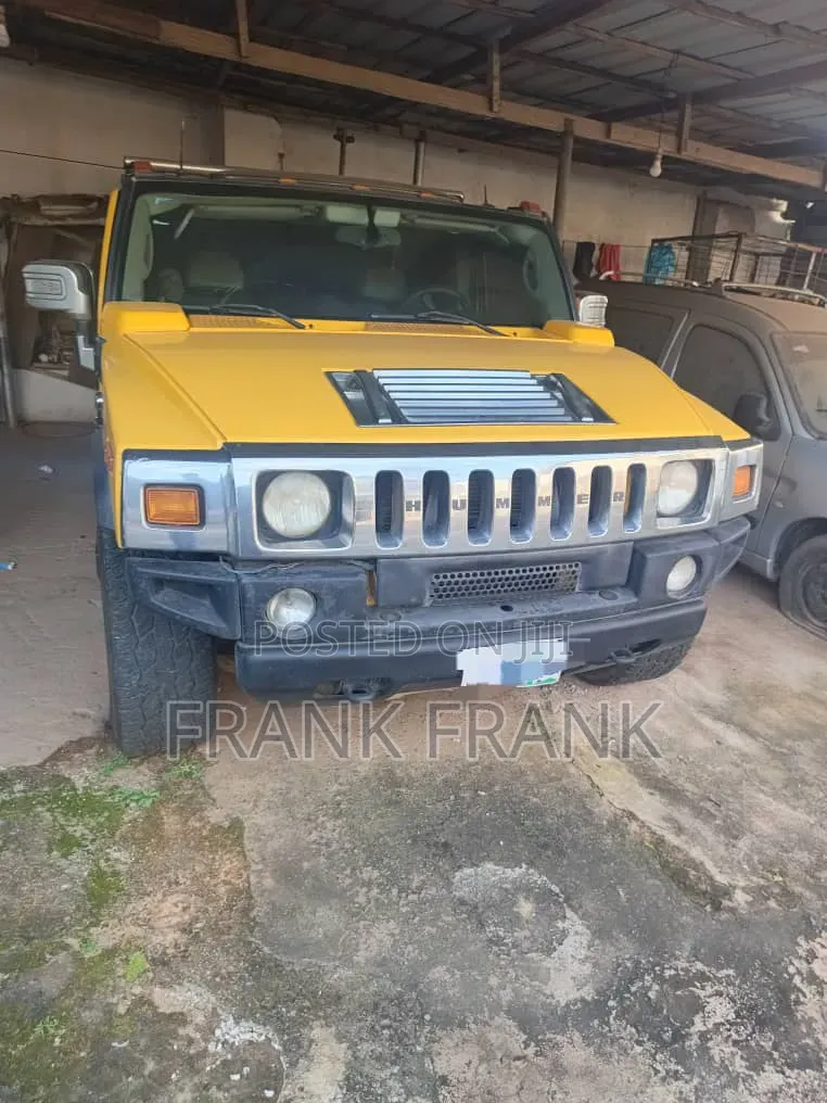 Hummer H2 2007 Yellow