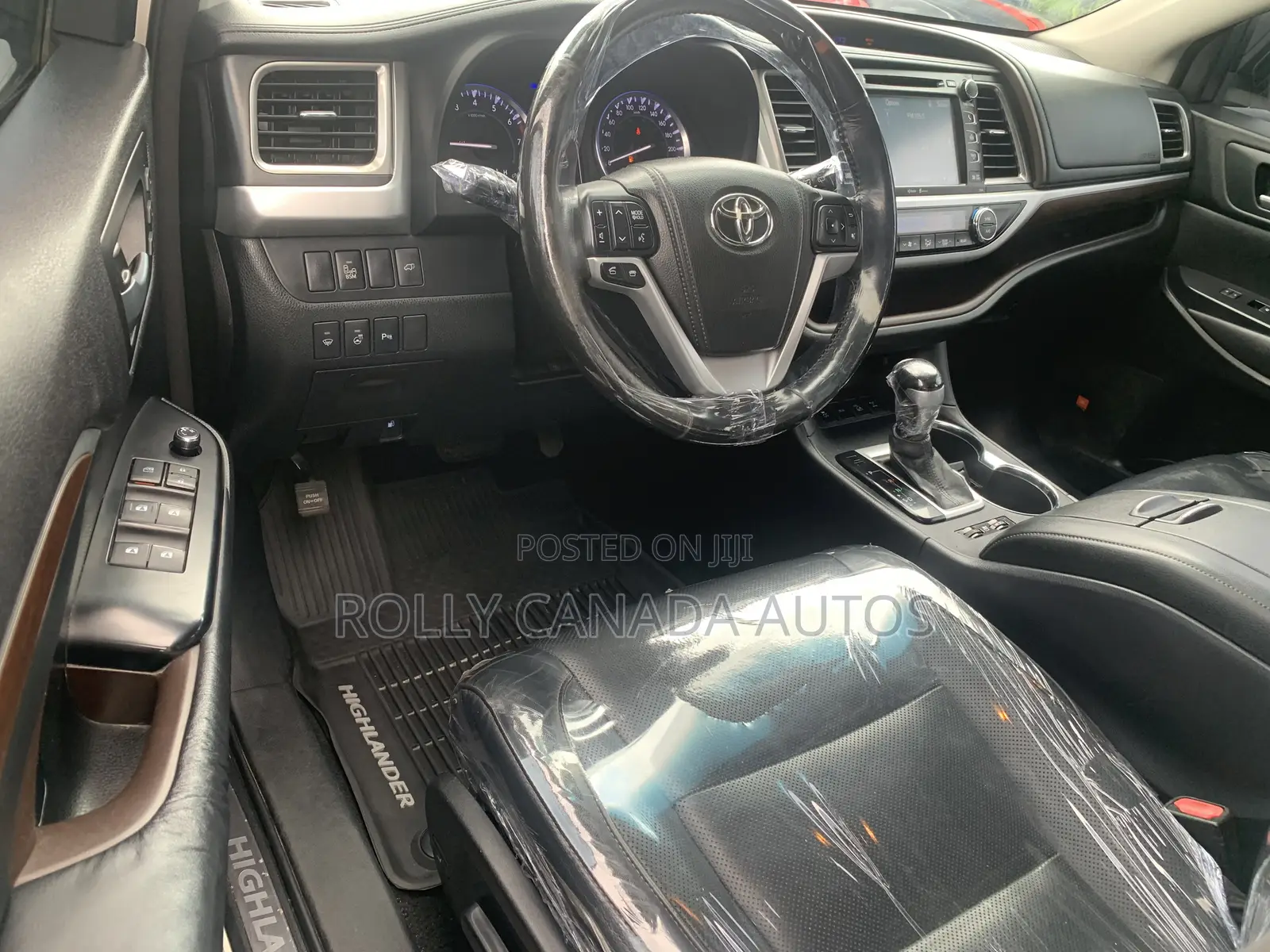 Toyota Highlander Limited 4dr SUV AWD (3.5L 6cyl 6A) 2015 White