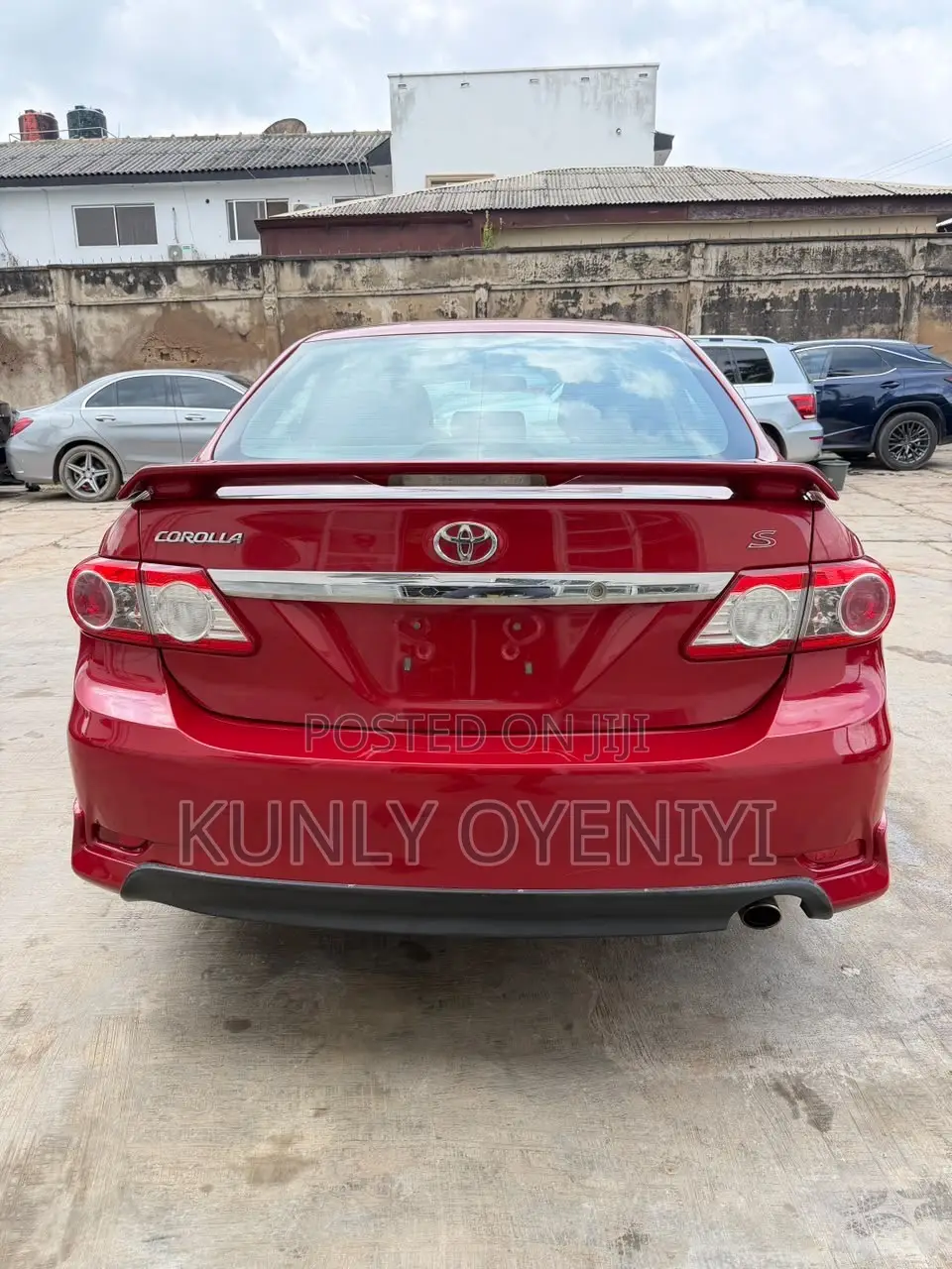 Toyota Corolla S 4dr Sedan (1.8L 4cyl 4A) 2011 Red