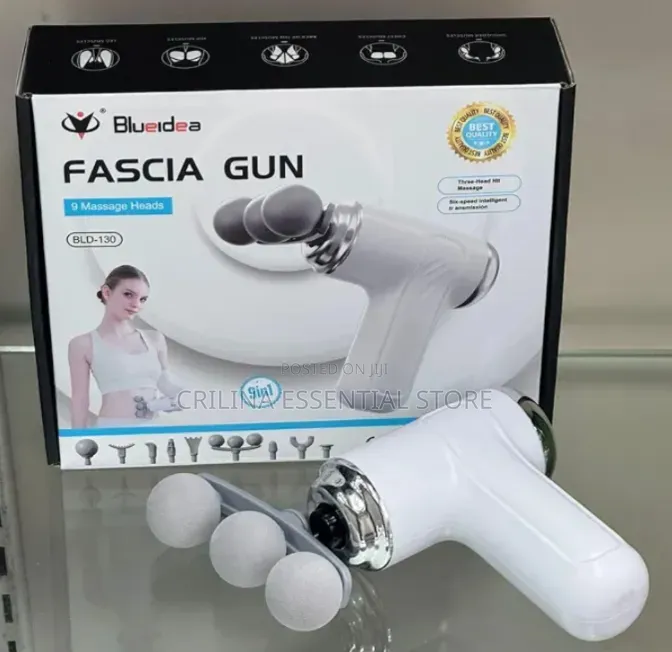 Fascia Gun, Portable Deep-Tissue Percussion Massage Gun