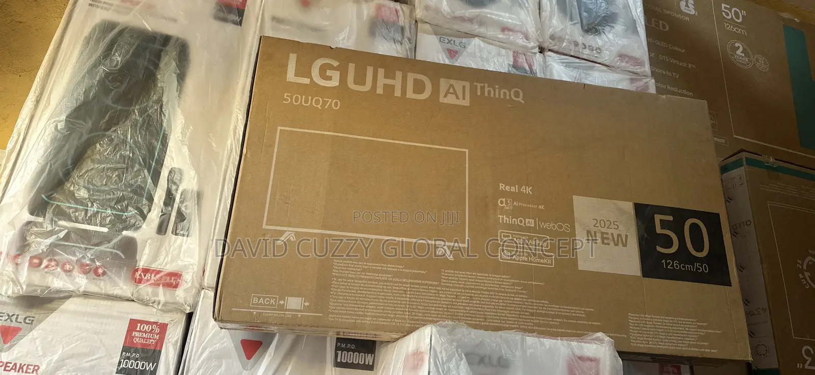 Original LG 50 Inches Smart Frameless TV