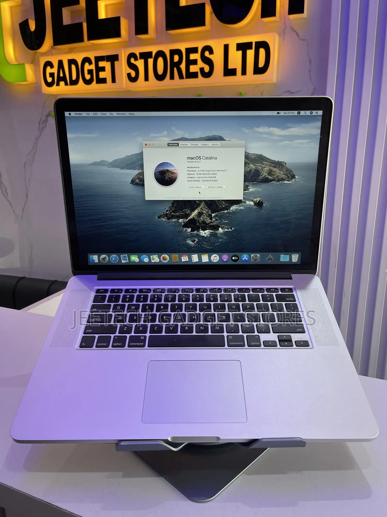 Laptop Apple MacBook Pro 2014 16GB Intel Core i7 SSD 256GB