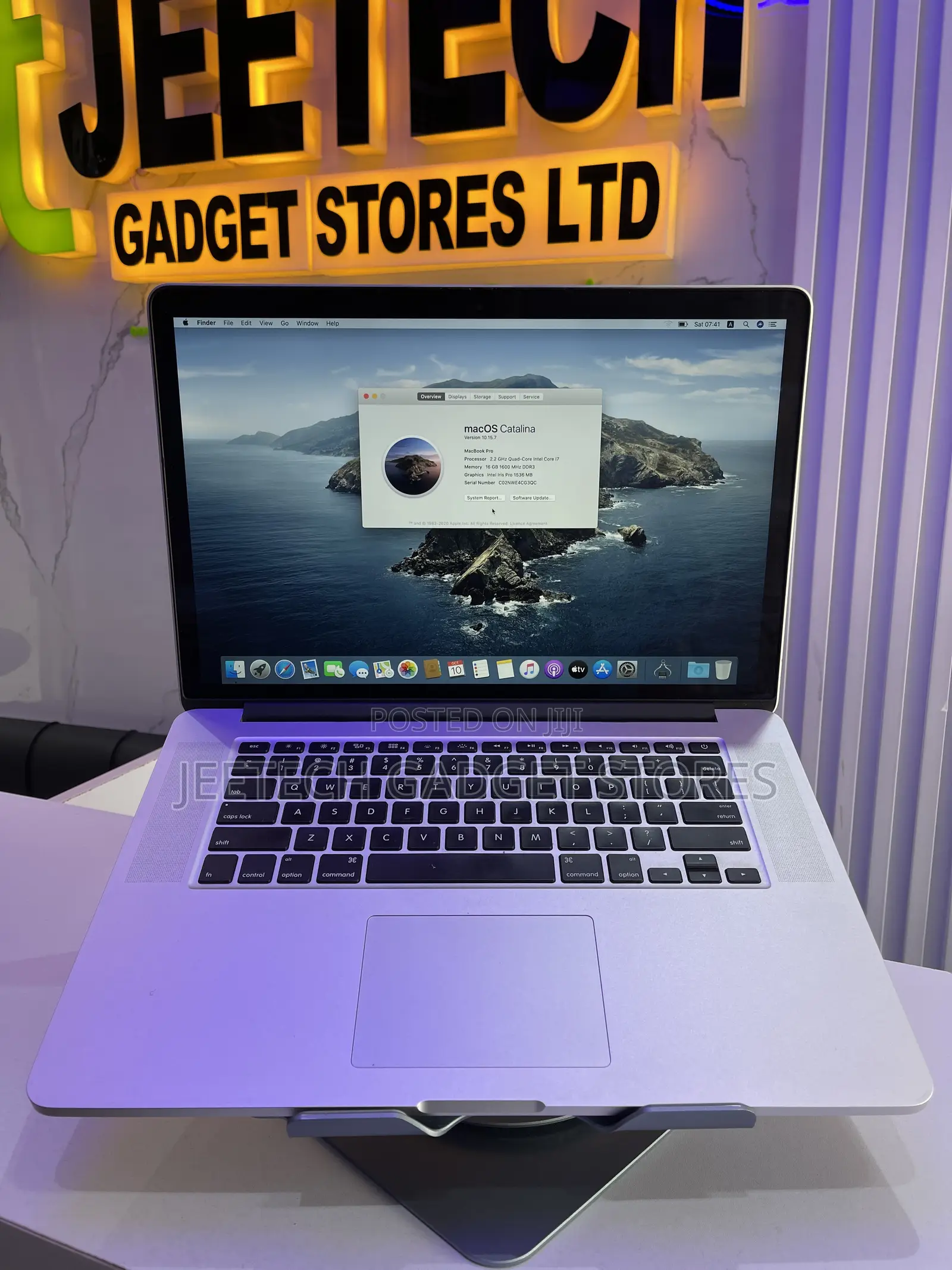 Laptop Apple MacBook Pro 2014 16GB Intel Core i7 SSD 256GB