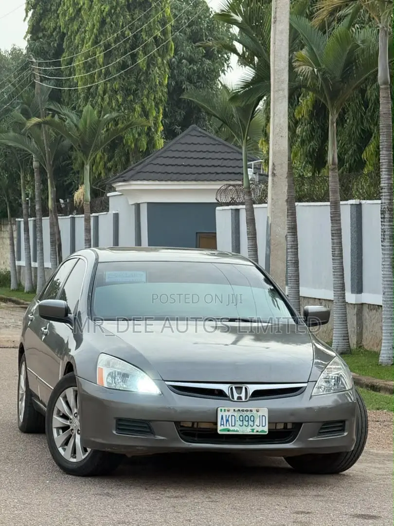 Honda Accord Sedan EX-L V-6 Automatic 2007 Gray