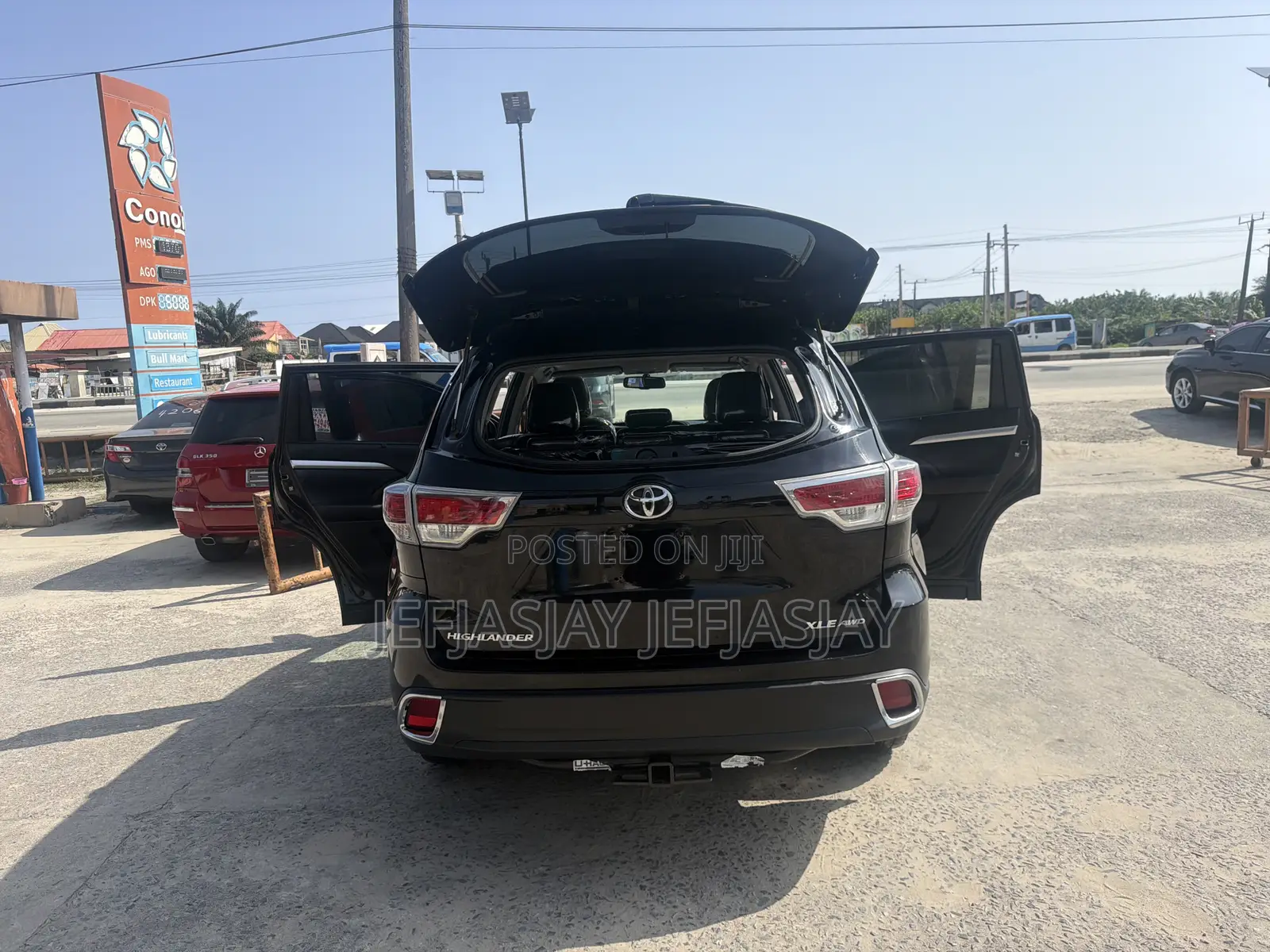 Toyota Highlander XLE 4dr SUV AWD (3.5L 6cyl 6A) 2014 Black