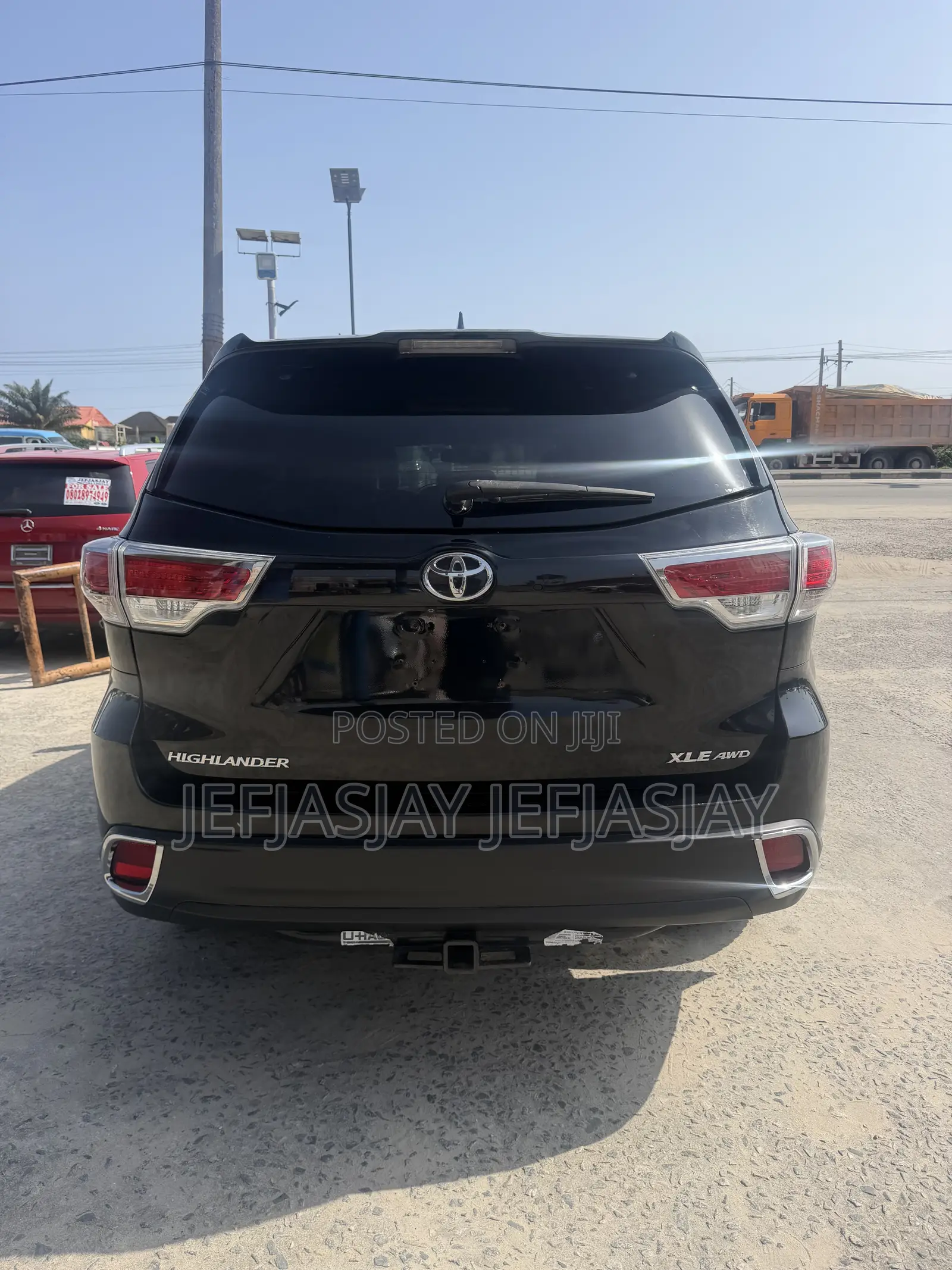 Toyota Highlander XLE 4dr SUV AWD (3.5L 6cyl 6A) 2014 Black