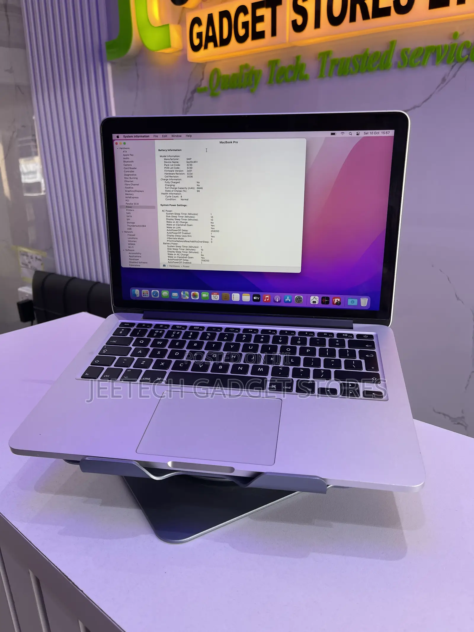 Laptop Apple MacBook Pro 2015 8GB Intel Core i5 SSD 256GB
