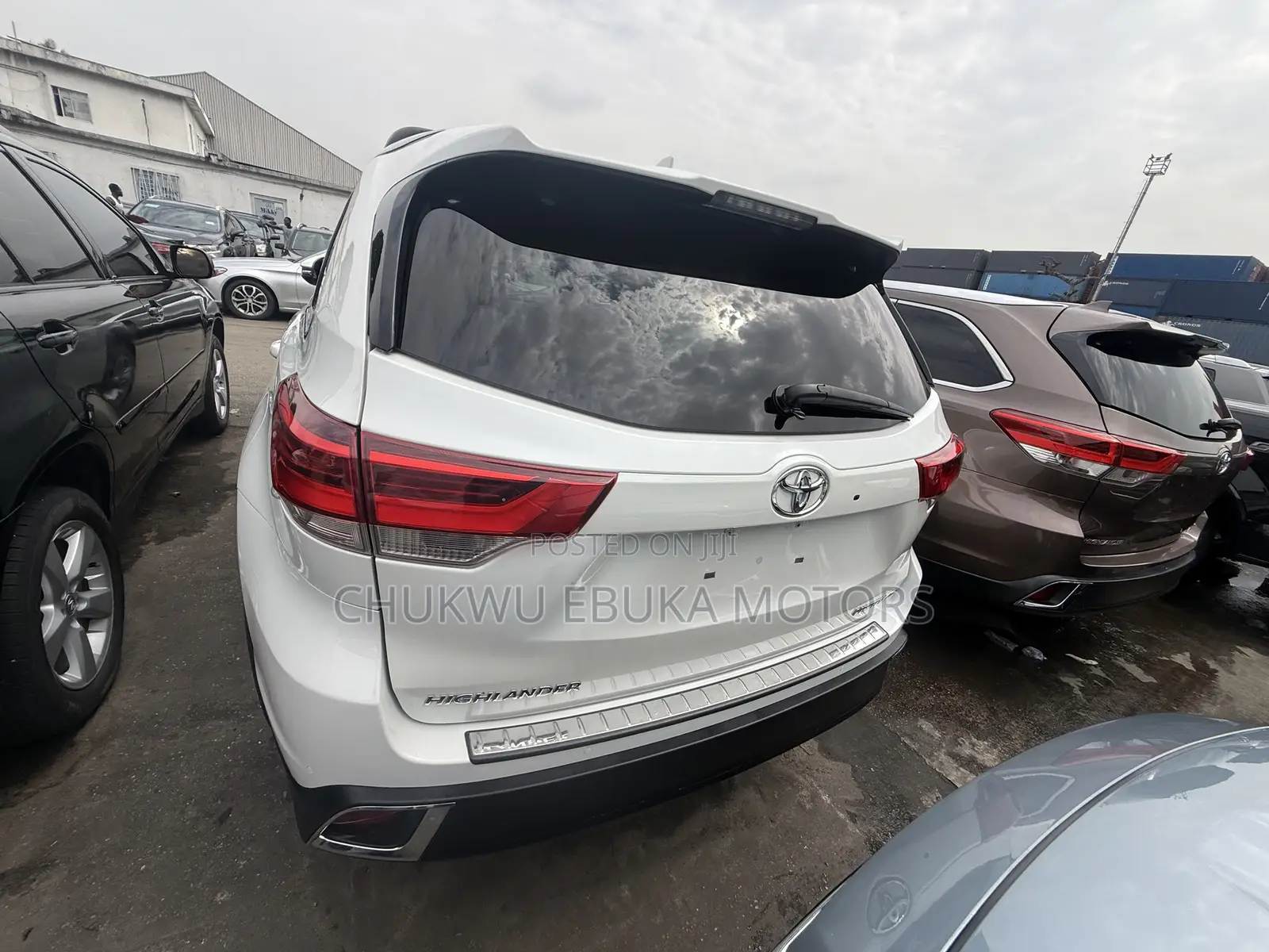 Toyota Highlander Limited Platinum 4x4 V6 (3.5L 6cyl 8A) 2018 White