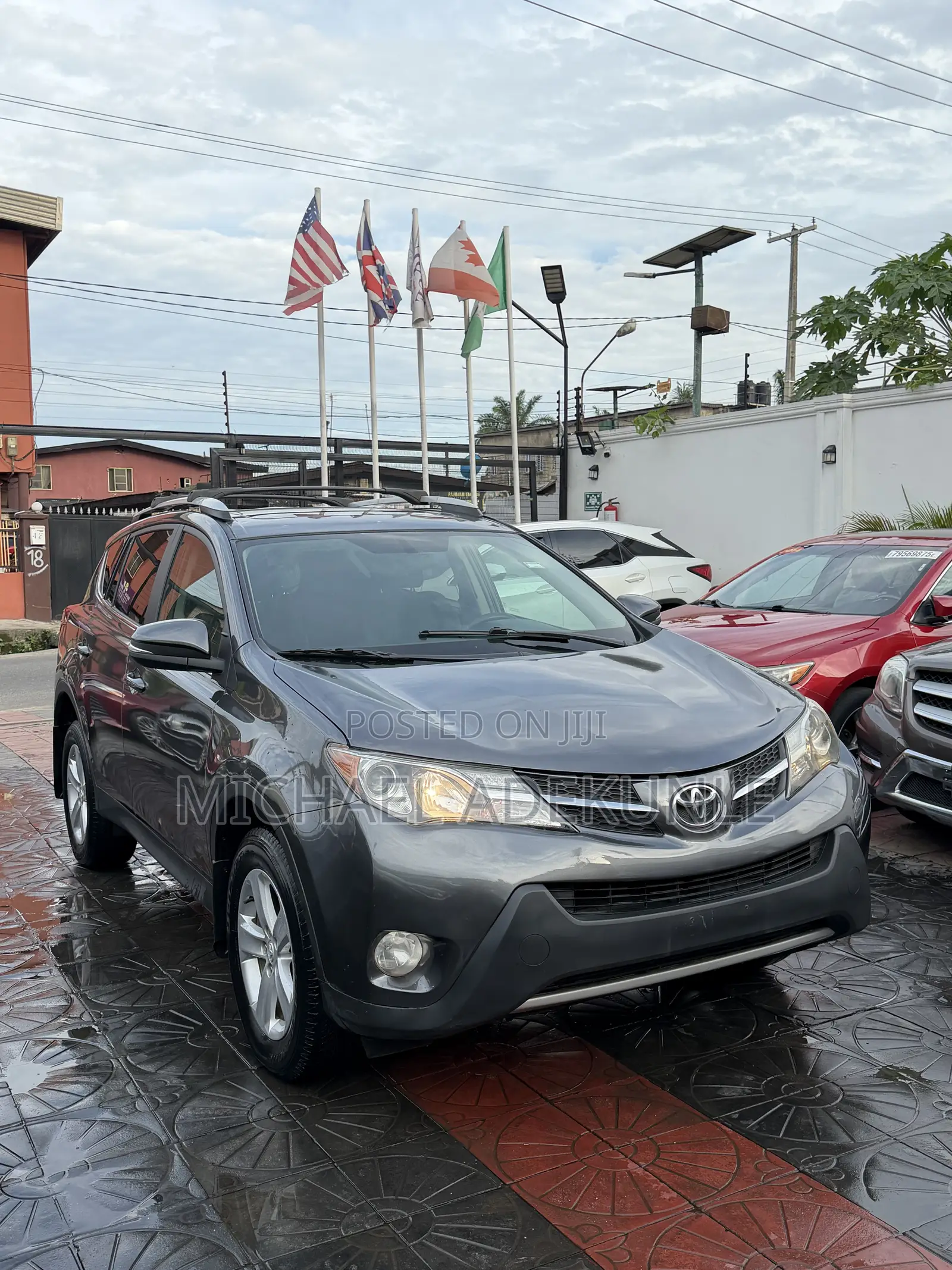 Toyota RAV4 XLE 4dr SUV AWD (2.5L 4cyl 6A) 2014 Gray