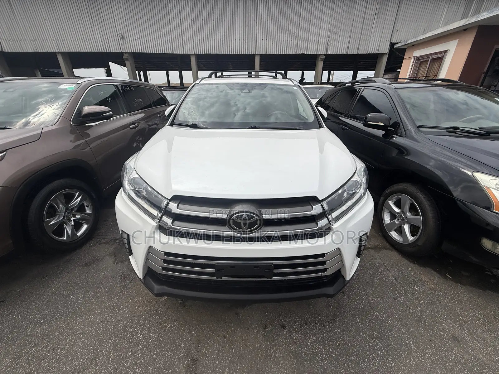 Toyota Highlander Limited Platinum 4x4 V6 (3.5L 6cyl 8A) 2018 White