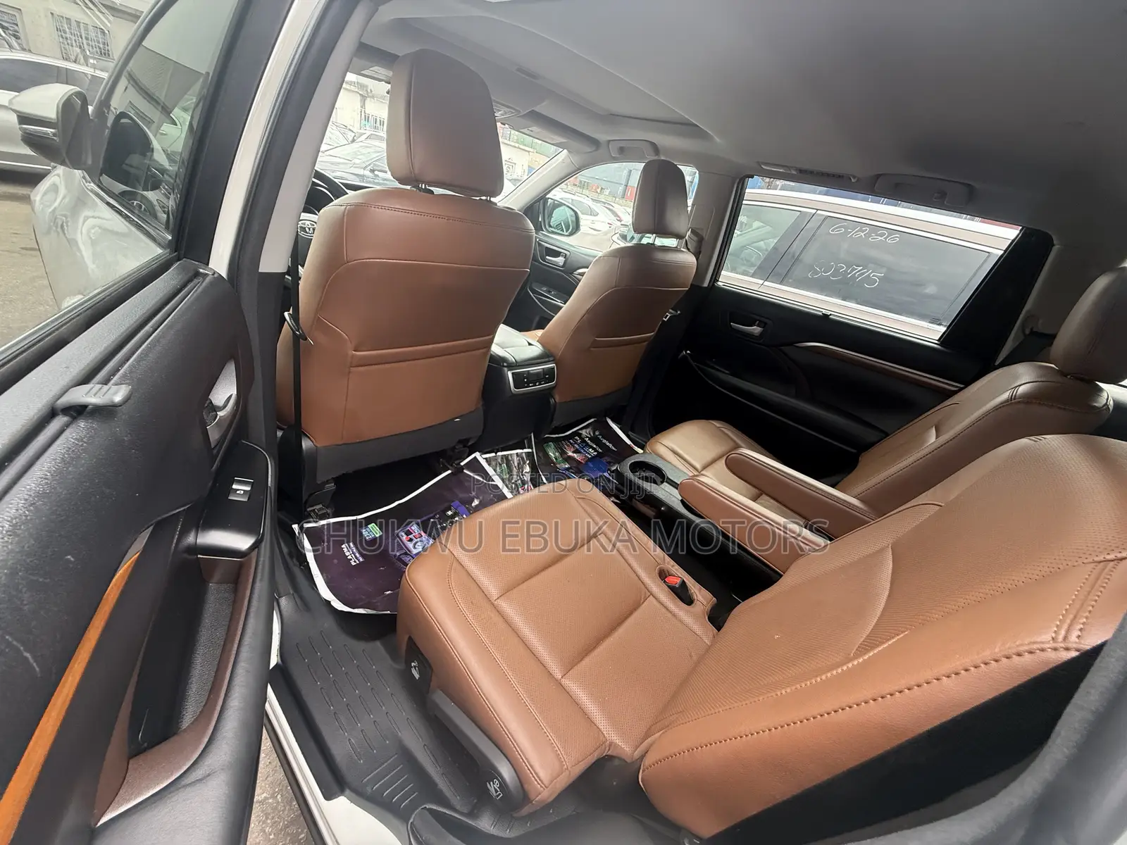 Toyota Highlander Limited Platinum 4x4 V6 (3.5L 6cyl 8A) 2018 White