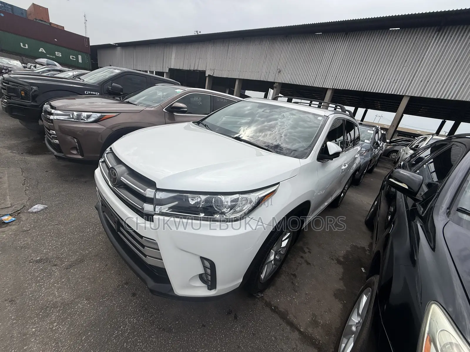 Toyota Highlander Limited Platinum 4x4 V6 (3.5L 6cyl 8A) 2018 White