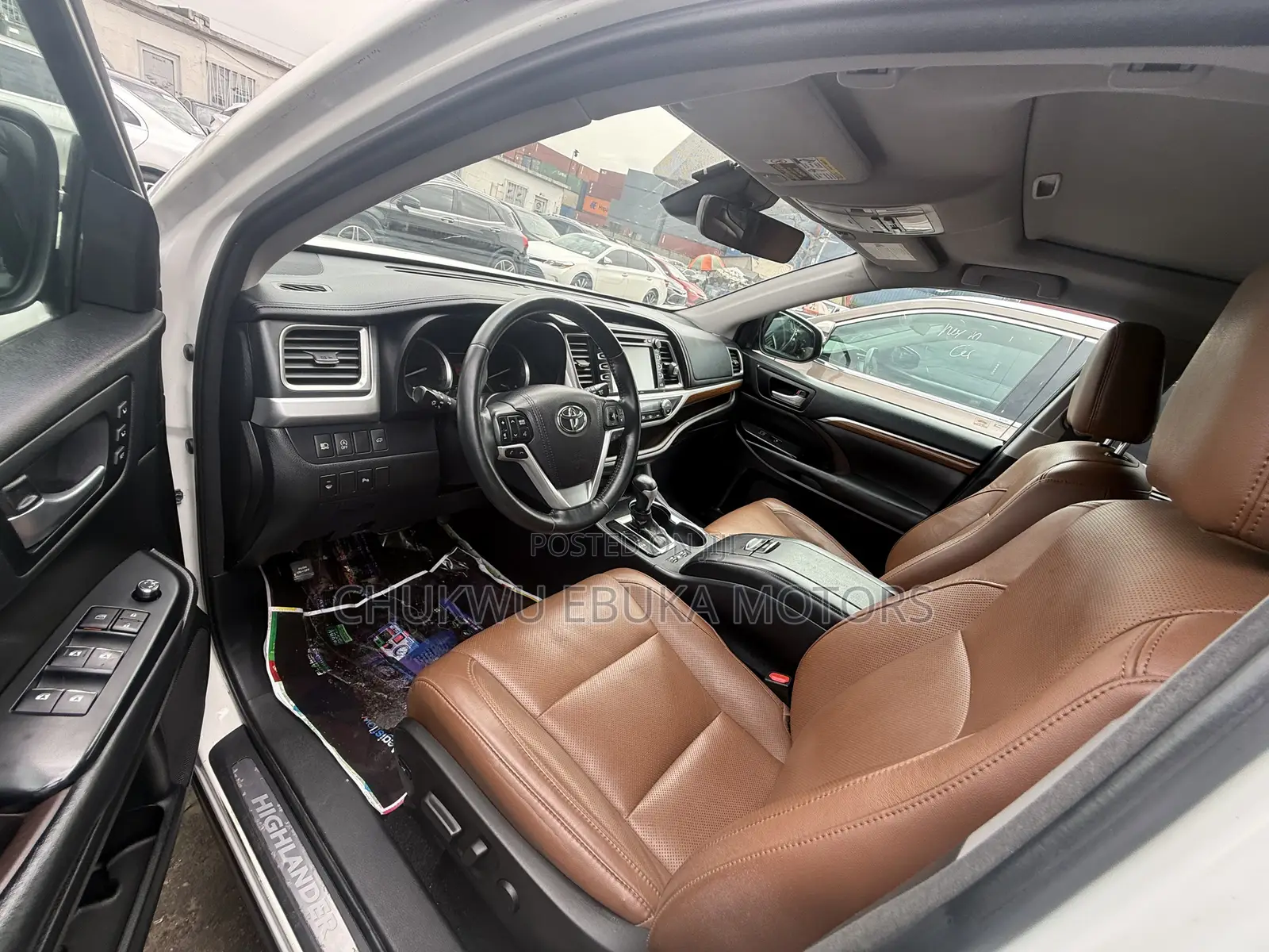 Toyota Highlander Limited Platinum 4x4 V6 (3.5L 6cyl 8A) 2018 White