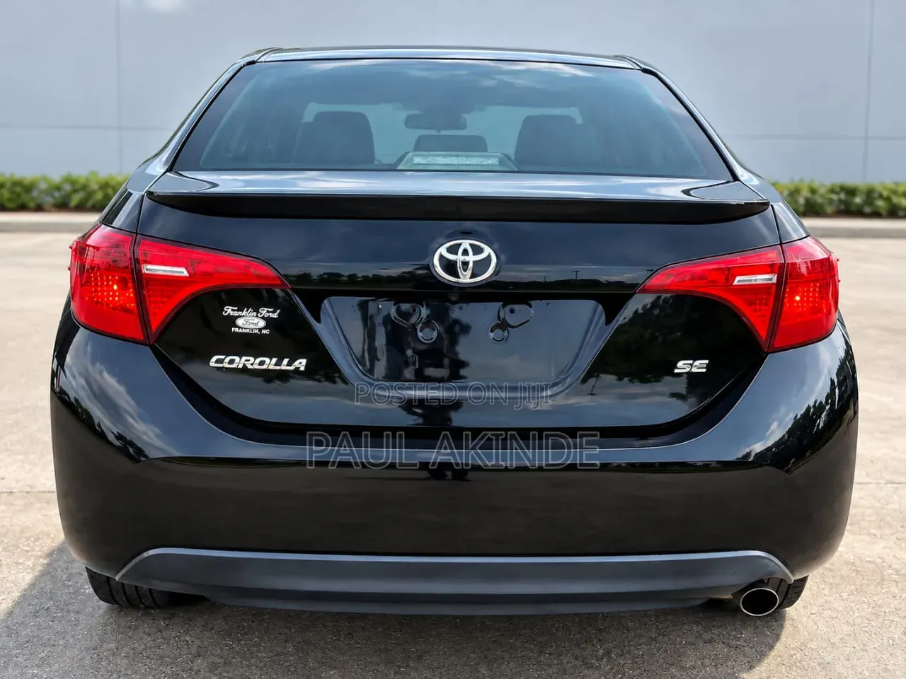 Toyota Corolla SE 4dr Sedan (1.8L 4cyl CVT) 2017 Black