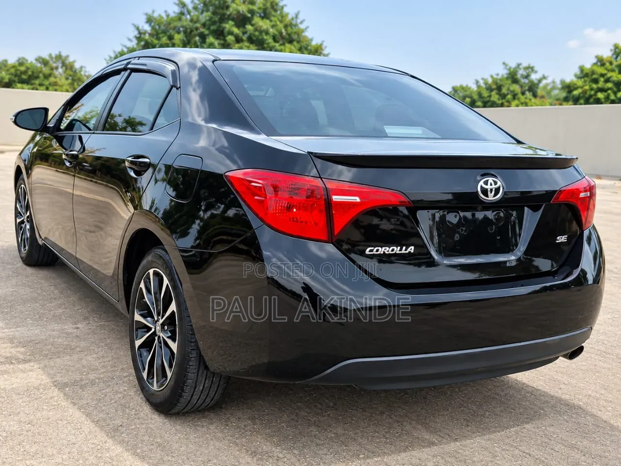 Toyota Corolla SE 4dr Sedan (1.8L 4cyl CVT) 2017 Black