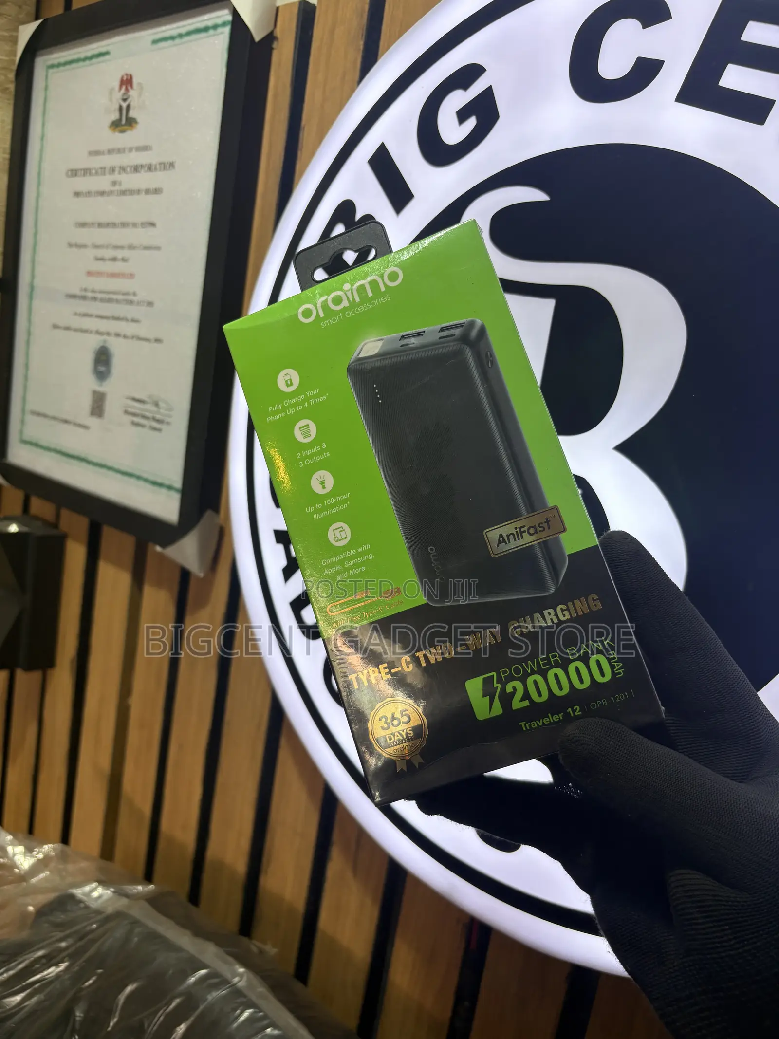 Brand New Oraimo Power Bank