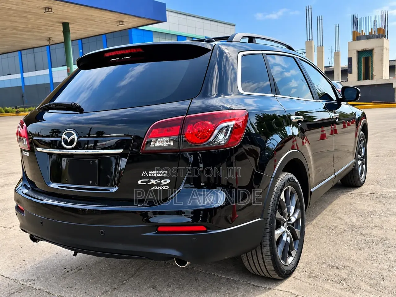 Mazda CX-9 Grand Touring 4dr SUV (3.7L 6cyl 6A) 2015 Black